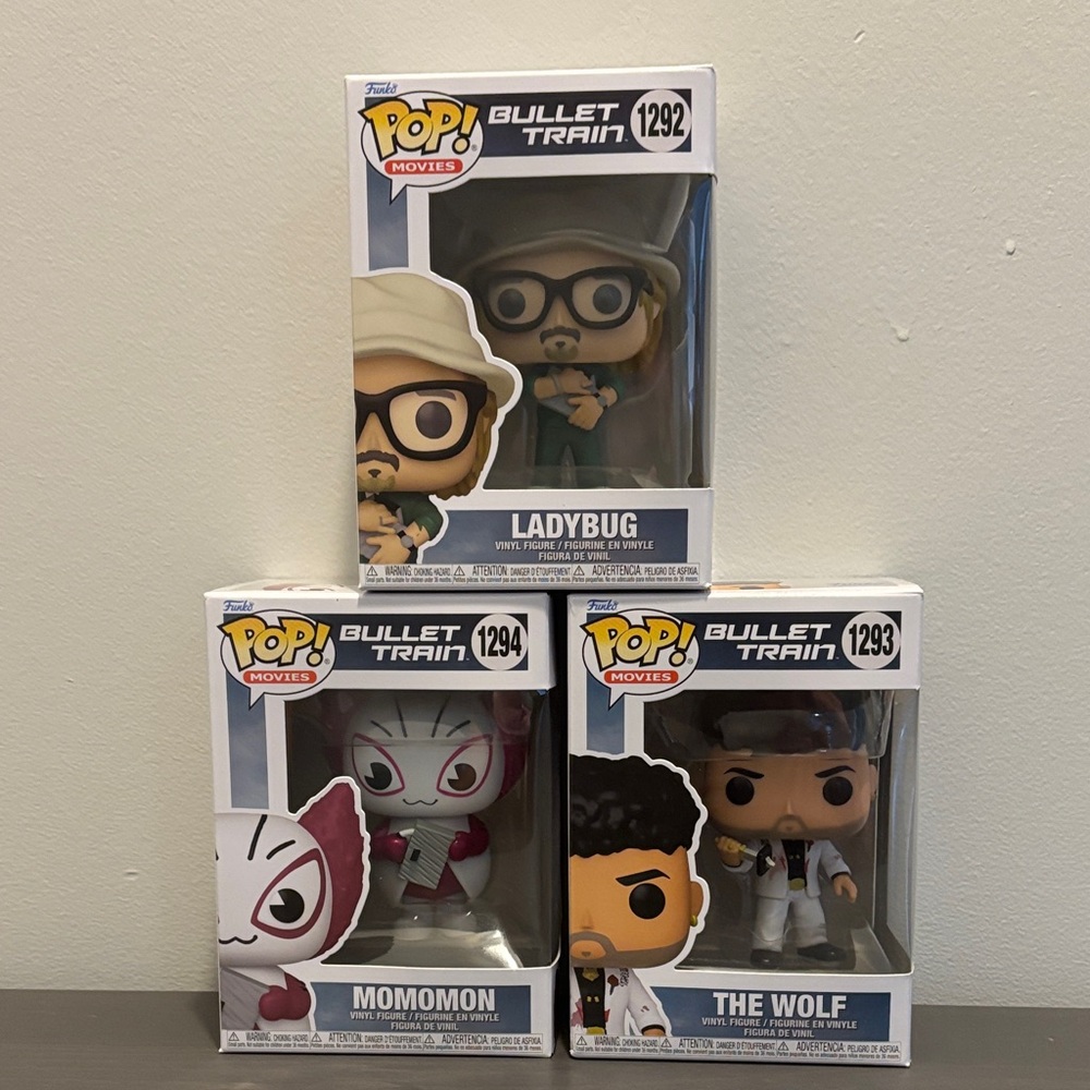 Funko Bullet Train Collectible Figures - Multicolor